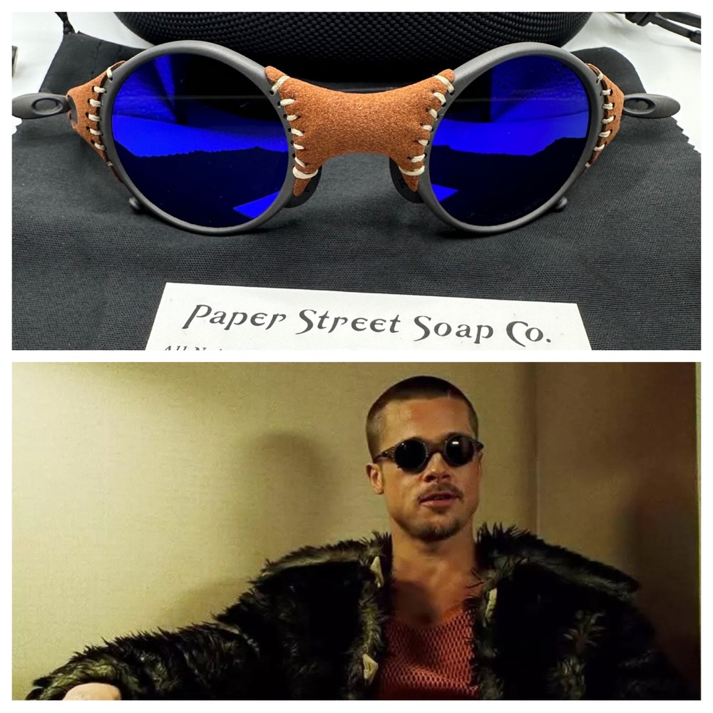 Paperstreetshade Fight Club Tyler Durden NEW Oliver Peoples 523 Mars Brad Pitt